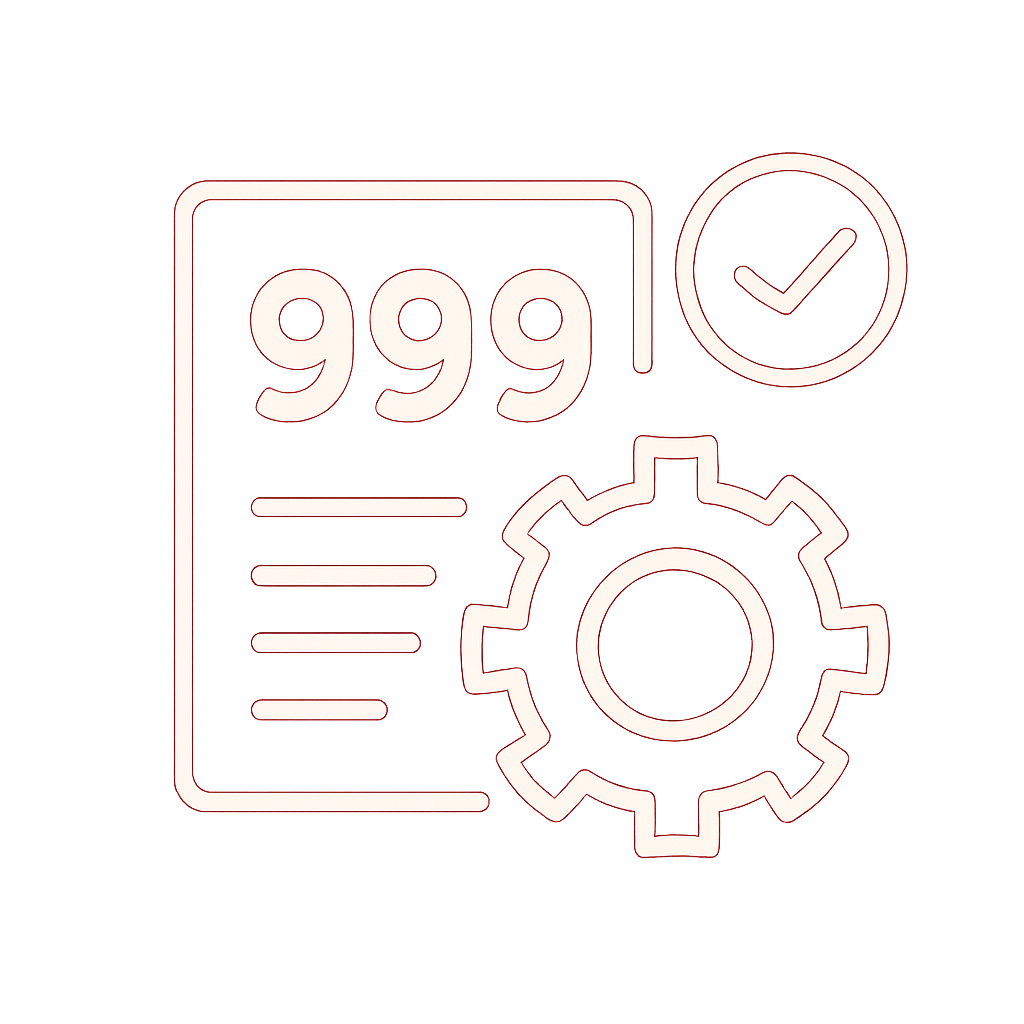 Icon representing the 999 Lottery Features Overview.