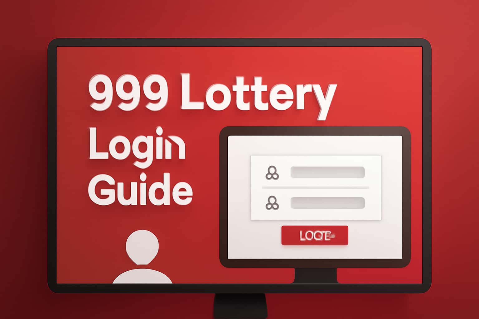 Neutral scene illustrating the 999 Lottery Login Guide.