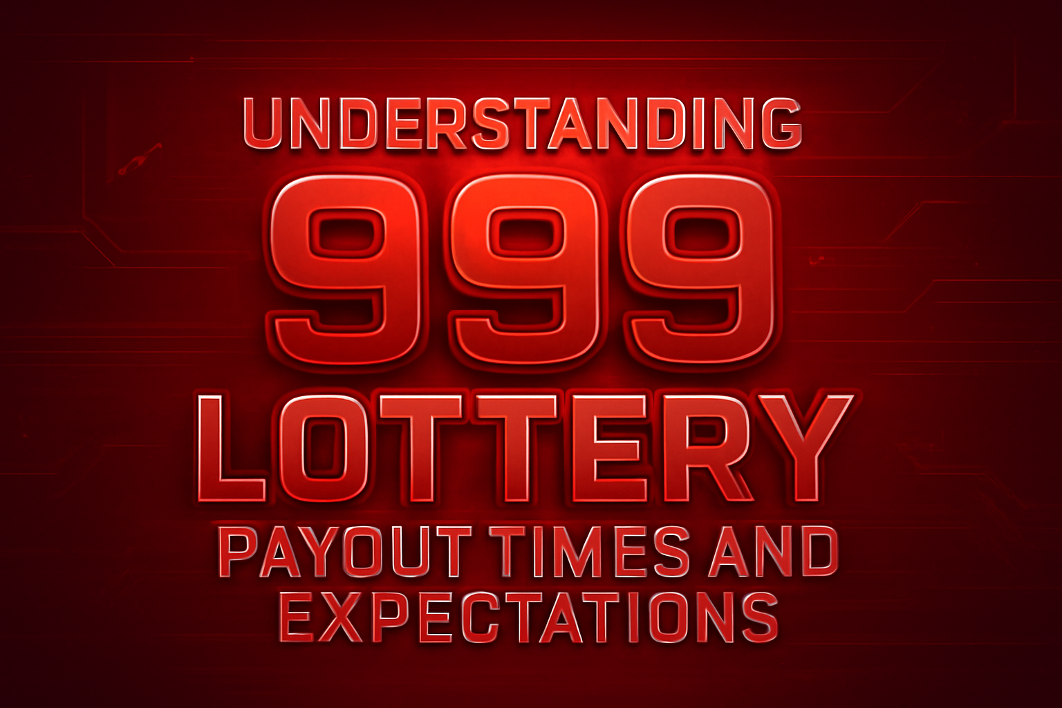 Neutral scene illustrating the 999 Lottery Login Guide.