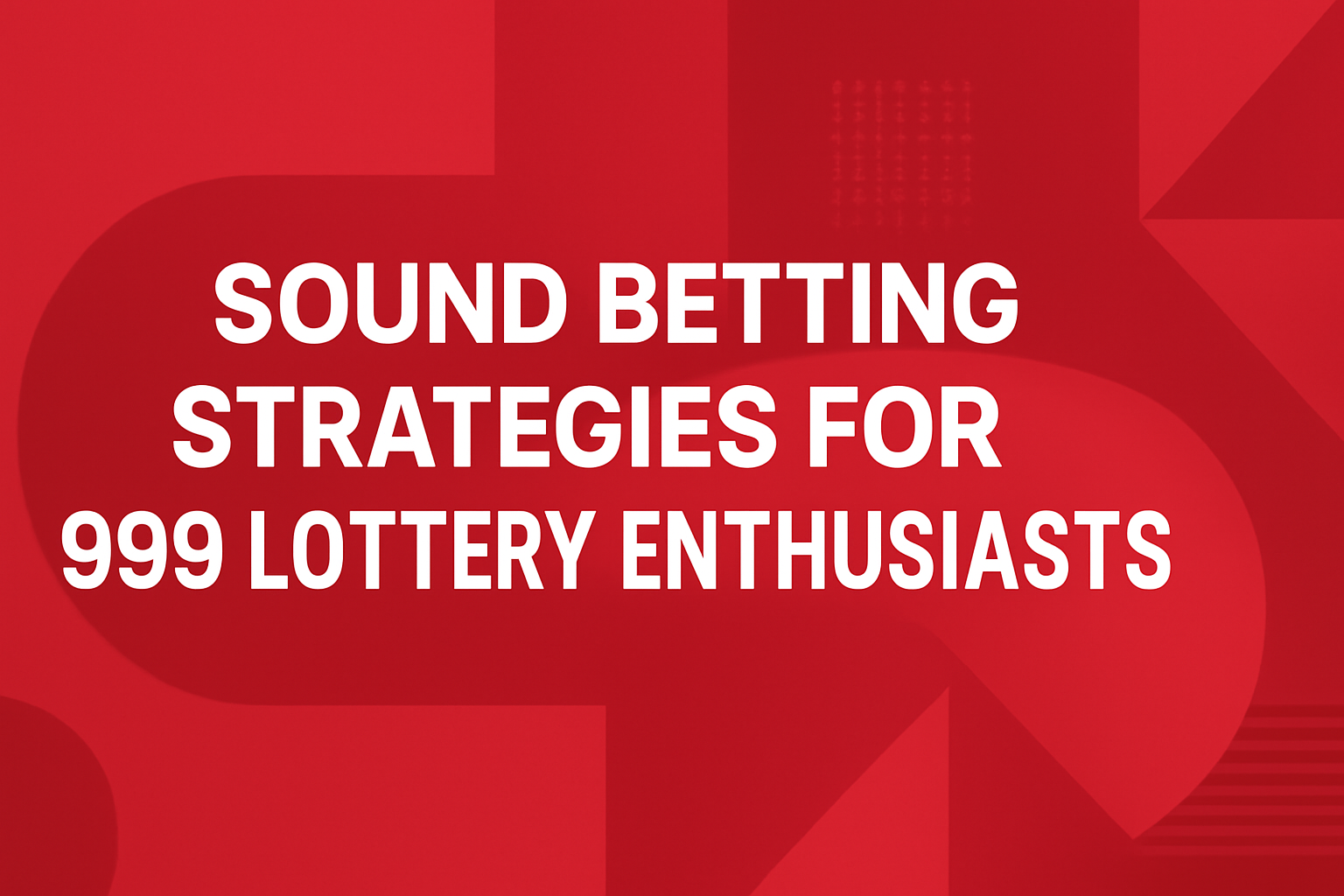 Informational image illustrating Secure 999 Lottery Account Tips with a focus on security.