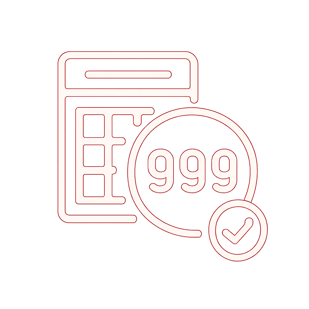 Badge representing assistance for joining the 999 Lottery.