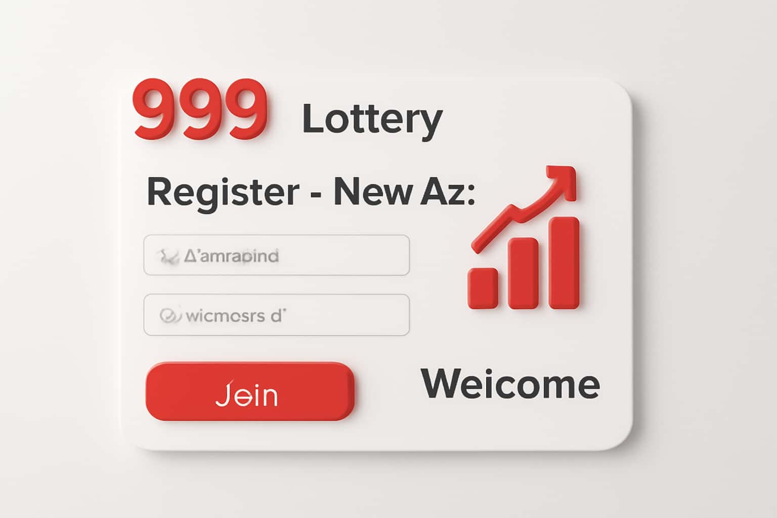 999 Lottery Register - New Account Interface