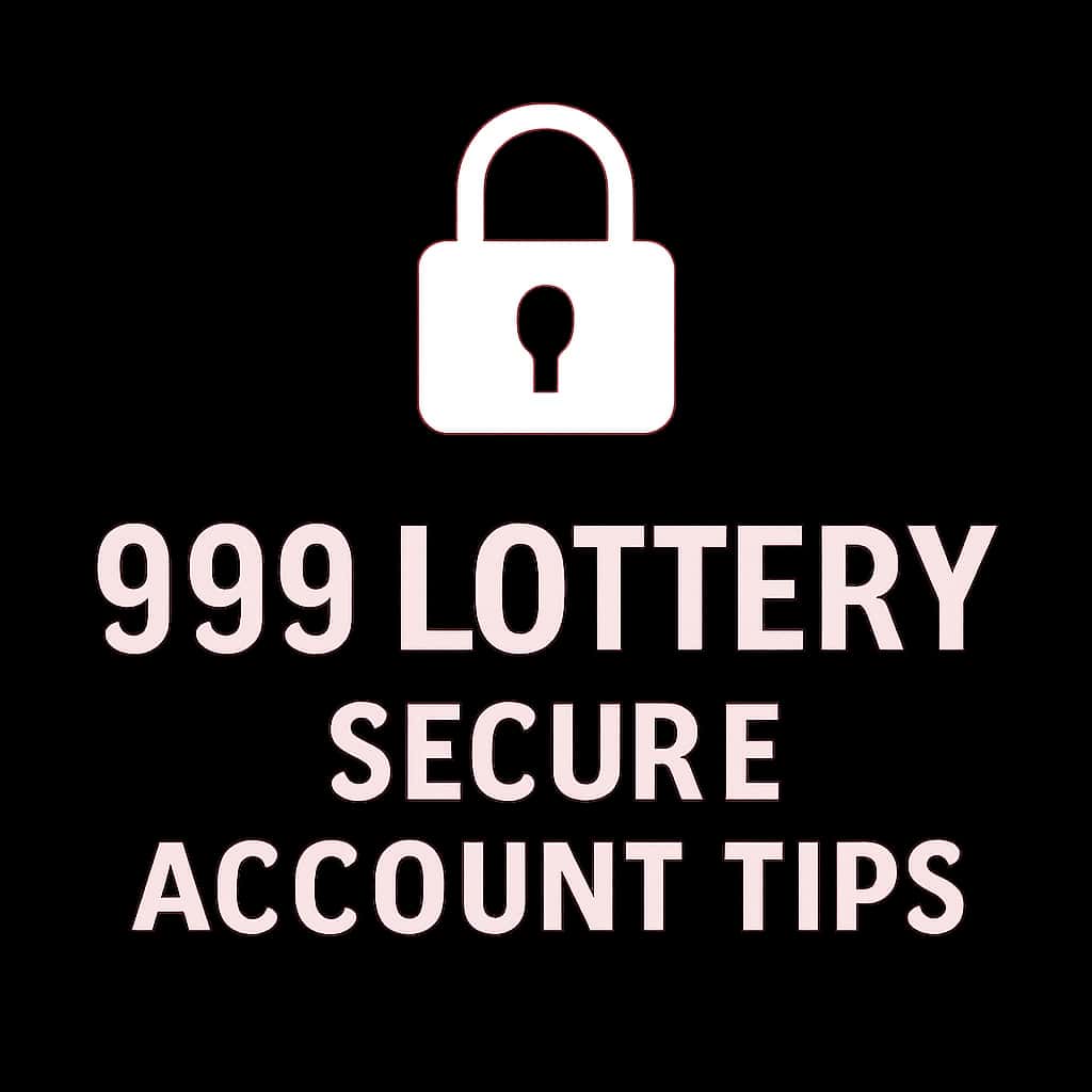 Icon representing Secure 999 Lottery Account Tips.
