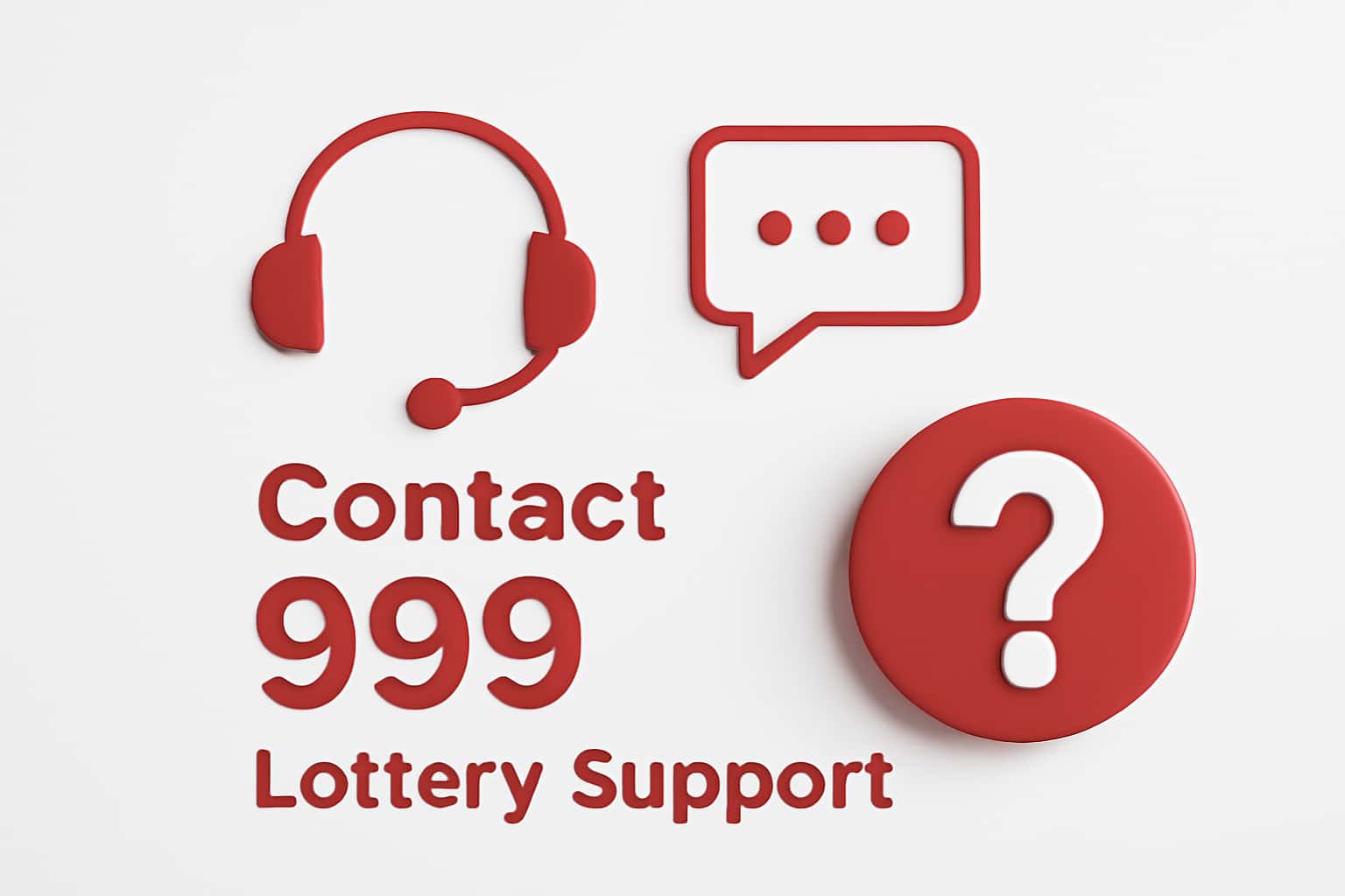 Contact 999 Lottery Support Interface